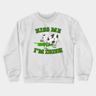 Kiss me I'm Irish Crewneck Sweatshirt